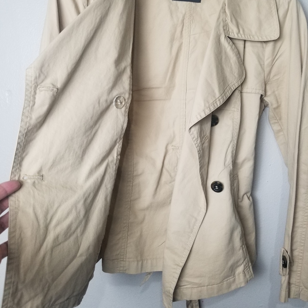 Love Tree lightweight trench jacket size M - Picture 6 of 6